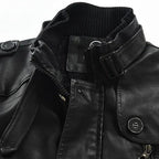 Jaqueta longa de Couro Masculina Bellaro®