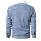 Jaqueta Jeans Interior de Lã Masculina Bellaro®