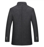 Casaco Trench Coat Masculino de Lã Grife Bellaro®