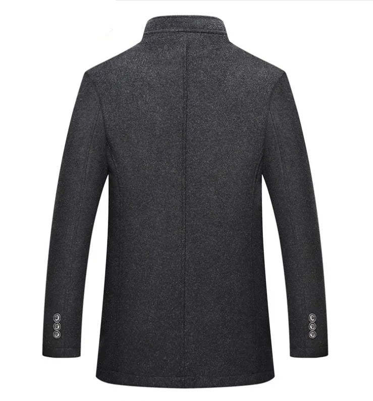 Casaco Trench Coat Masculino de Lã Grife Bellaro®