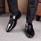 Sapato Masculino de Couro Envernizado Bellaro® S1090
