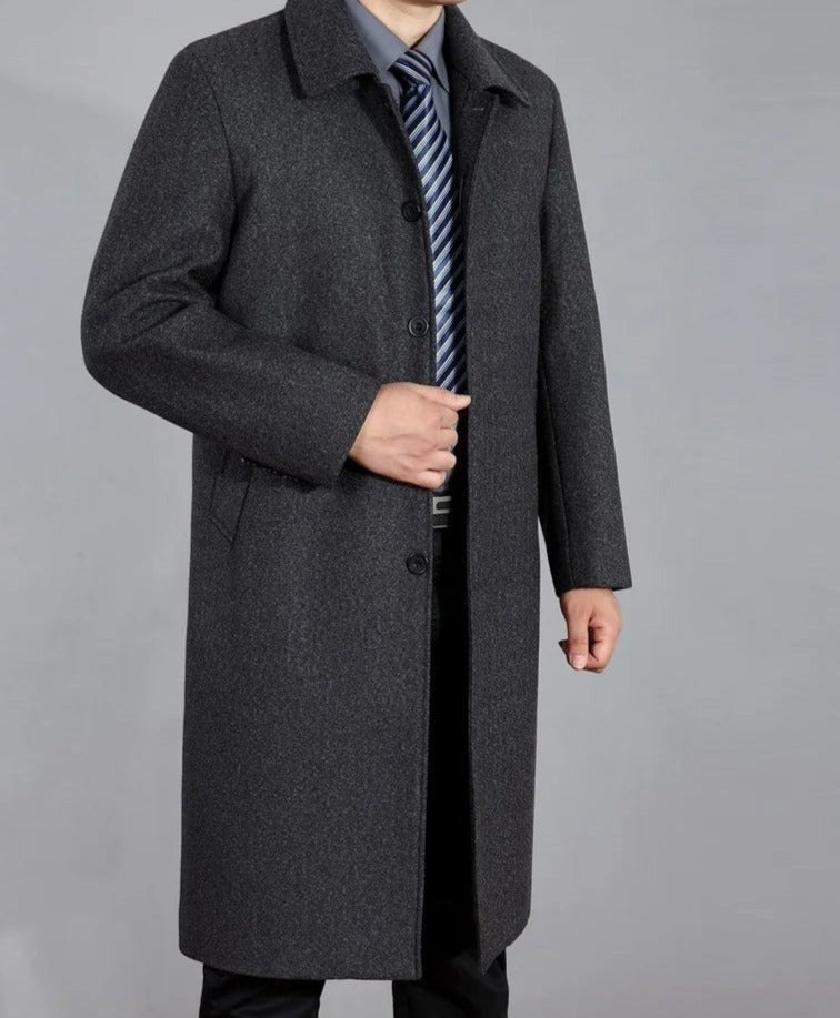 Sobretudo Masculino Plus Size de Lã Grife Bellaro®