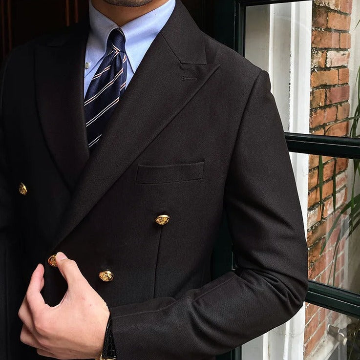 Blazer Slim Masculino Transpassado Bellaro® S1281
