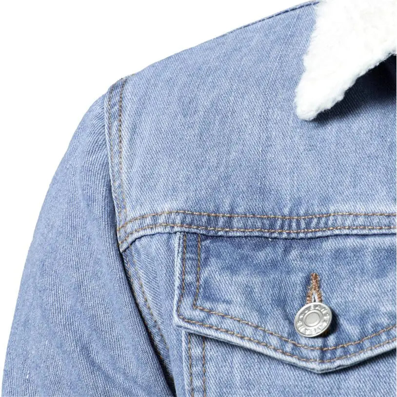 Jaqueta Jeans Interior de Lã Masculina Bellaro®