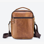 Bolsa Masculina Pequena Couro Genuíno