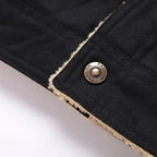 Jaqueta Jeans Masculina Interior de Lã Bellaro®