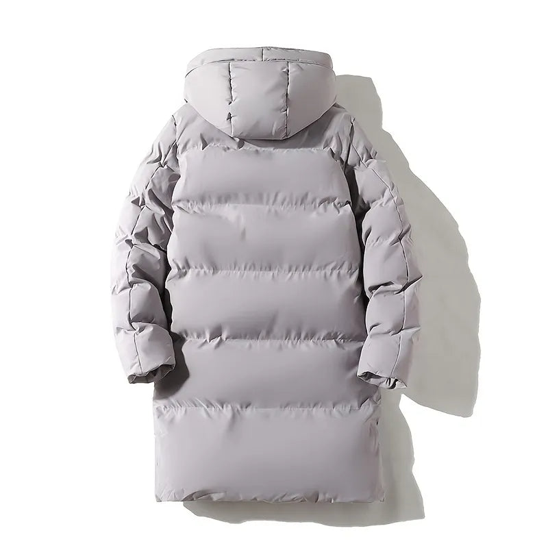 Jaqueta Puffer Longa Plus Size Masculina Bellaro®