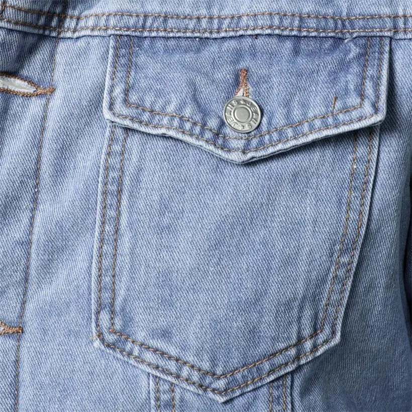 Jaqueta Jeans Interior de Lã Masculina Bellaro®