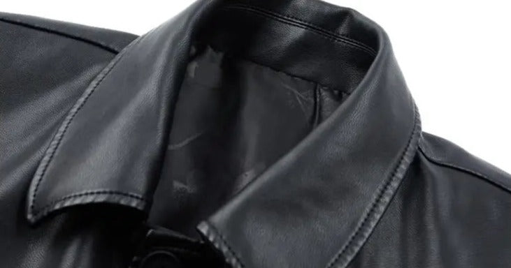Jaqueta Longa de Couro Masculina Bellaro® S1266