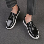 Sapato Mocassim Couro Masculino Fèvre