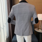 Blazer Masculino Slim Fit Xadrez Bellaro® S1036
