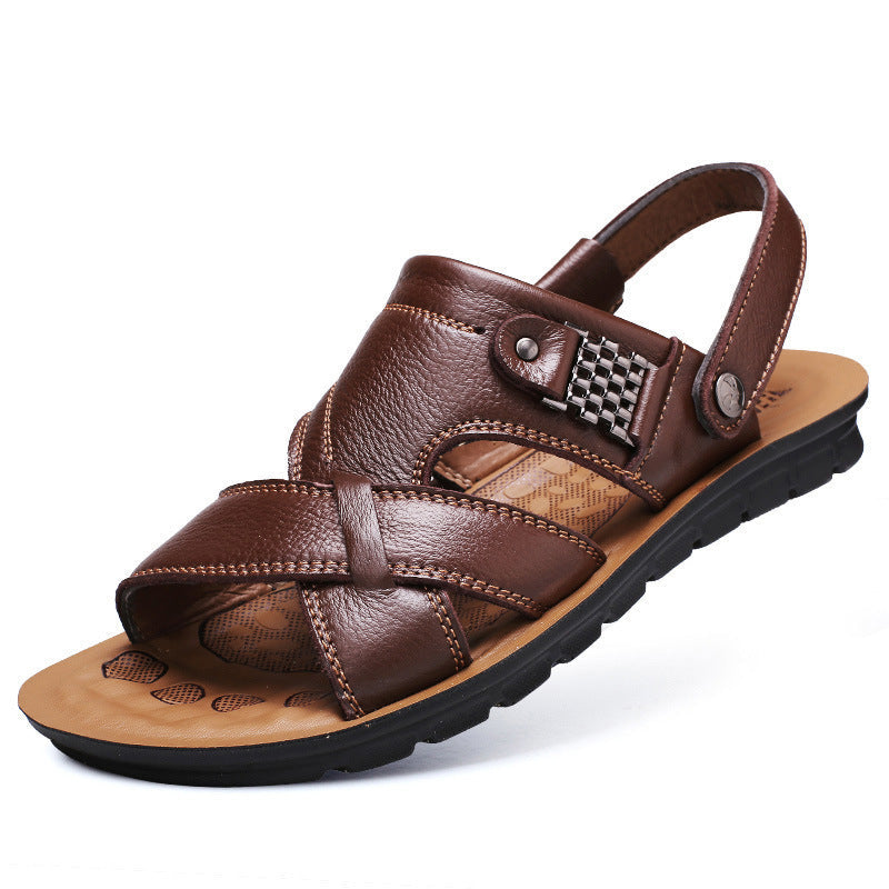 Sandália Masculina de Couro Bellaro® S1099