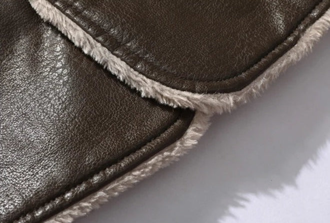 Sobretudo de Couro Masculino Bellaro® S1255