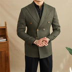 Blazer de Linho Transpassado Masculino Bellaro® S1211